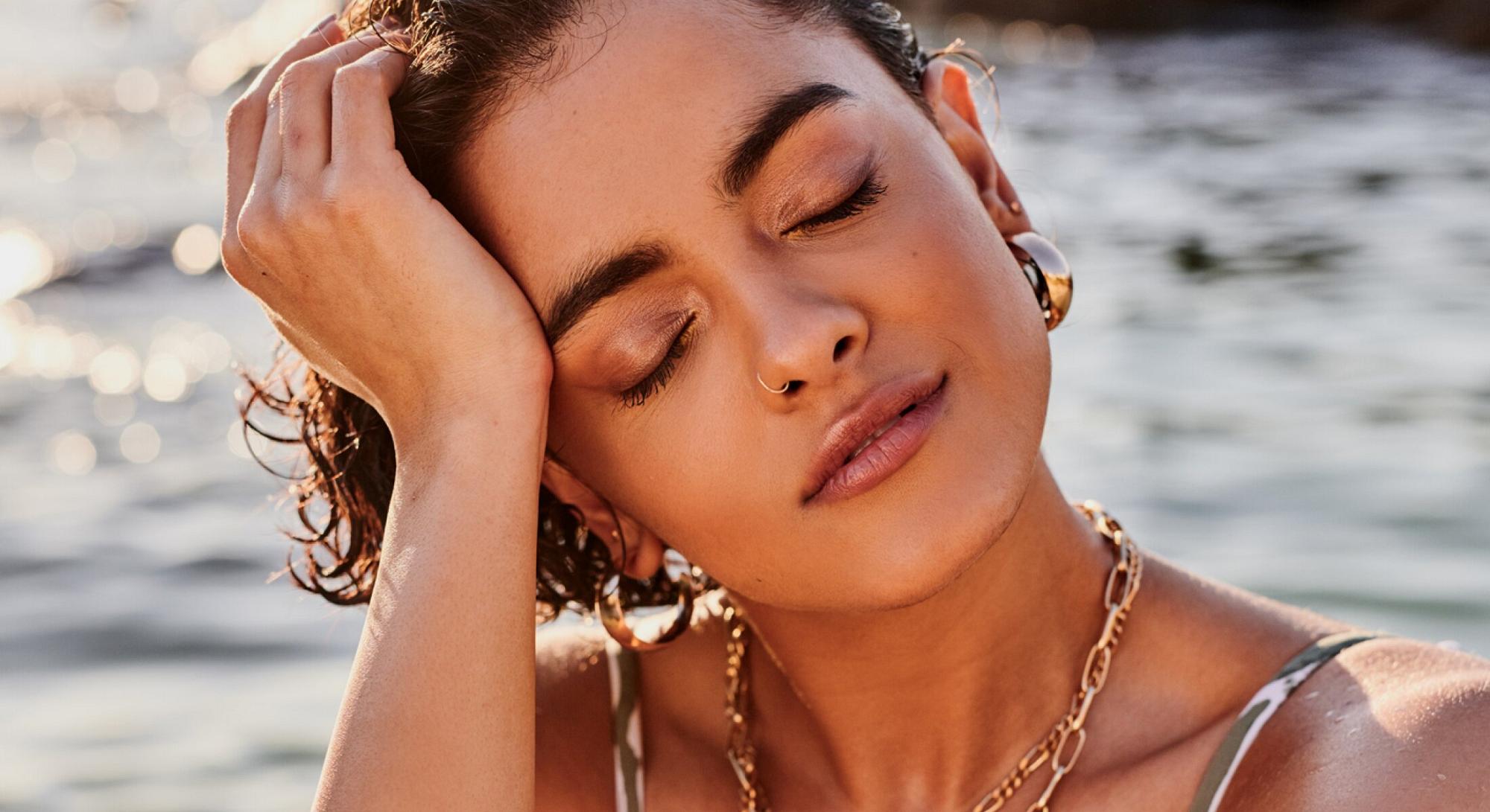 Beautiful Woman on the Beach